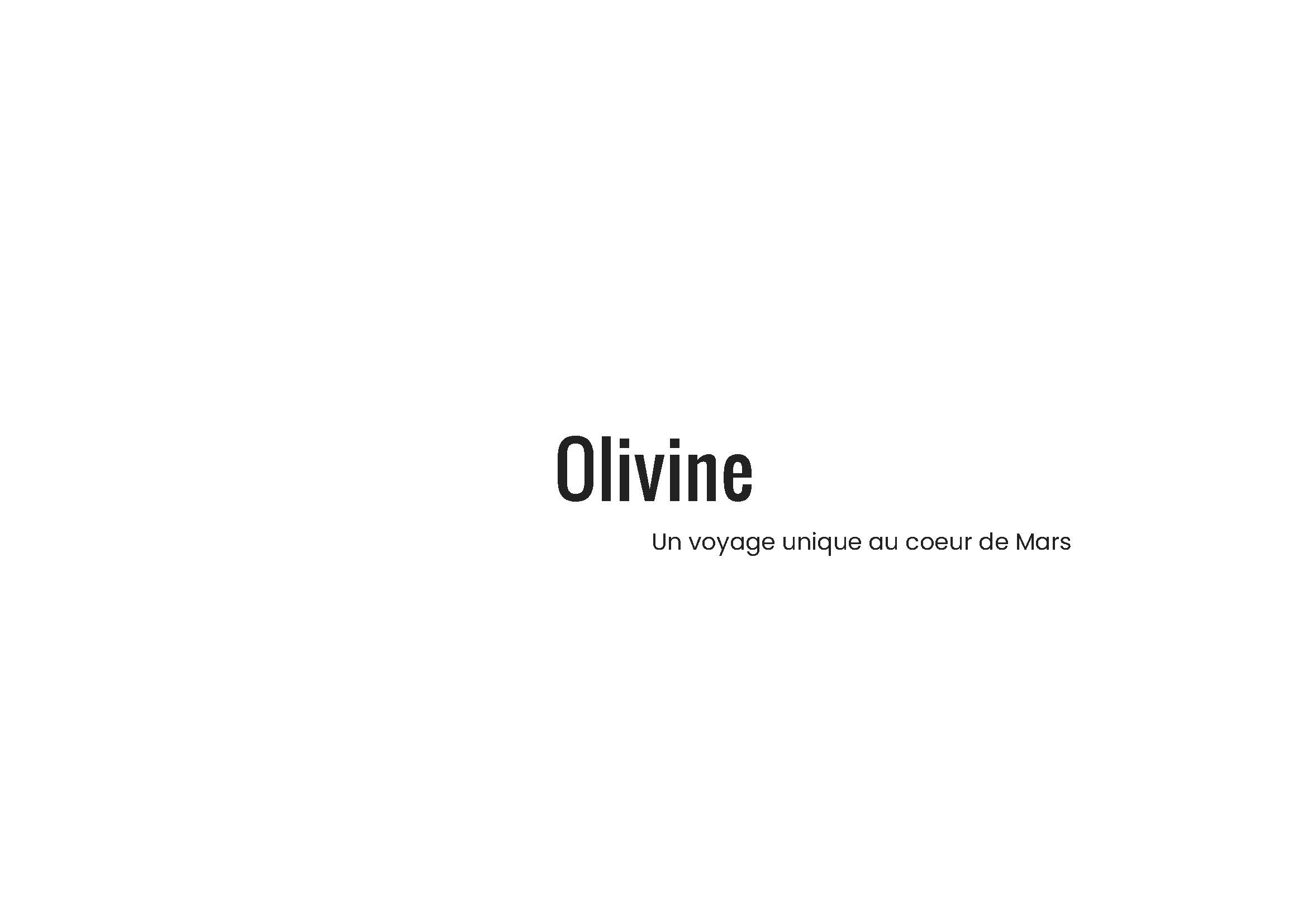 Presentation olivine
